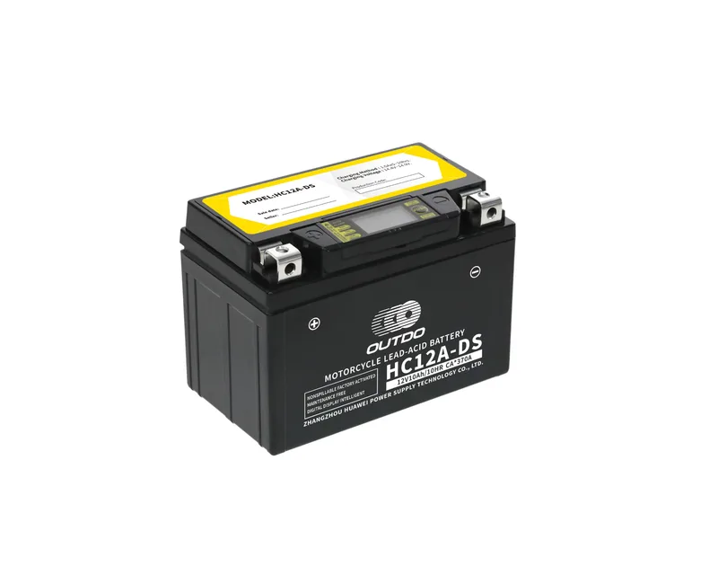 HC12A-DS 12V 10Ah high-performance DS-iGEL motorcycle battery