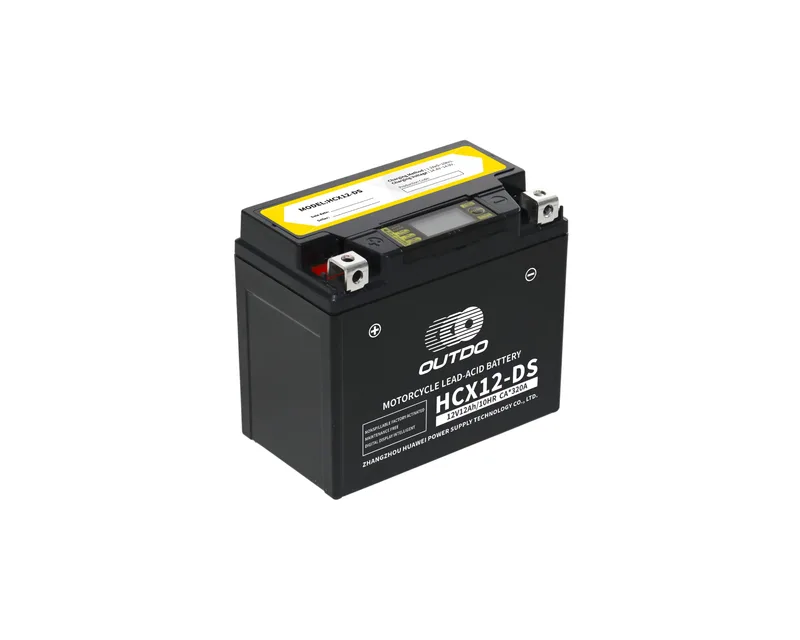 HCX12-DS 12V 12Ah high-performance DS-iGEL motorcycle battery