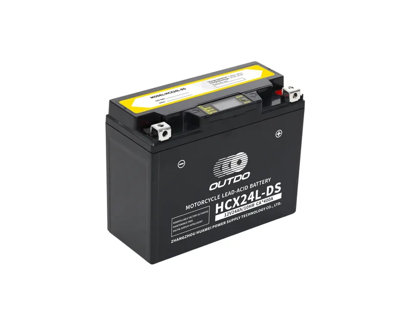 HCX24L-DS 12V 24Ah high-performance DS-iGEL motorcycle battery