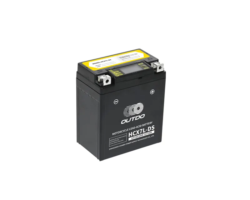 HCX7L-DS 12V 7.5Ah high-performance DS-iGEL motorcycle battery