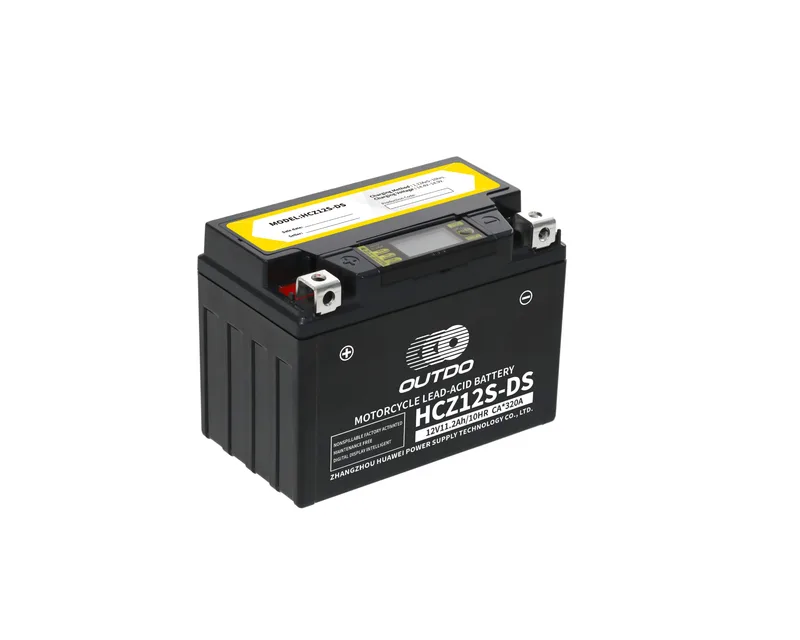 HCZ12S-DS 12V 11.2Ah high-performance DS-iGEL motorcycle battery