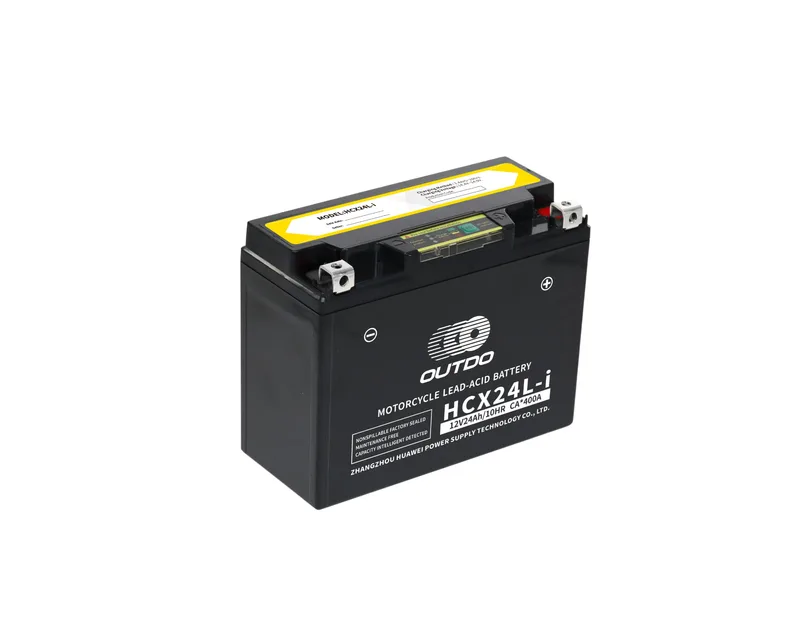 HCX24L-i 12V 24Ah high-performance iGEL motorcycle battery