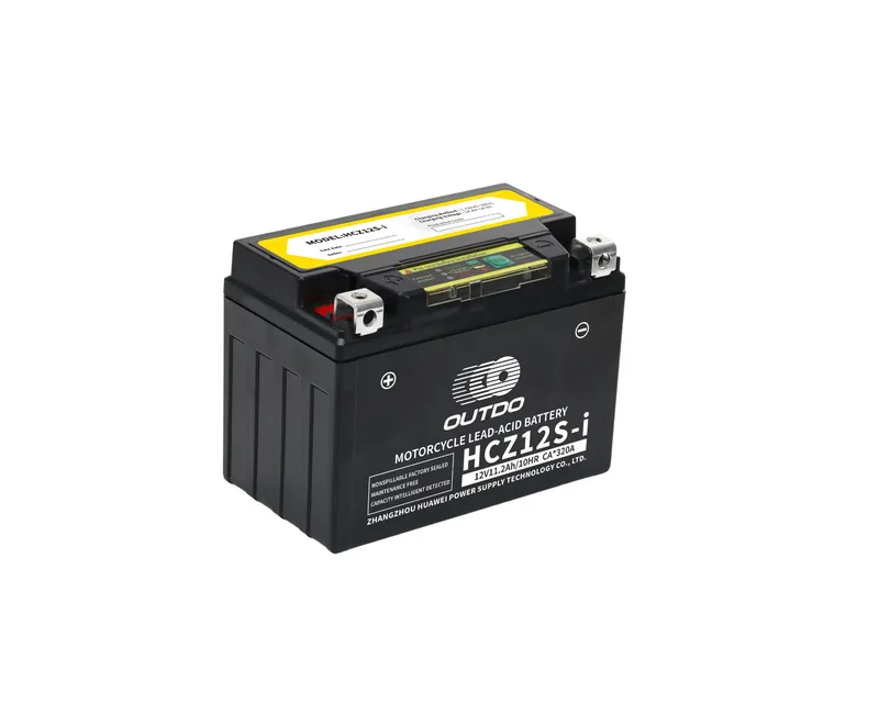 HCZ12S-i 12V 11.2Ah high-performance iGEL motorcycle battery