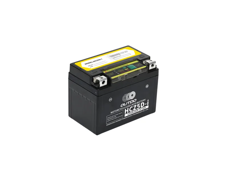 HCZ5D-i 12V 5Ah high-performance iGEL motorcycle battery