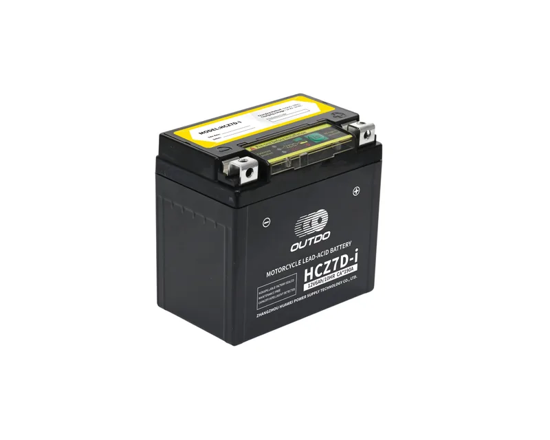 HCZ7D-i 12V 6Ah high-performance iGEL motorcycle battery