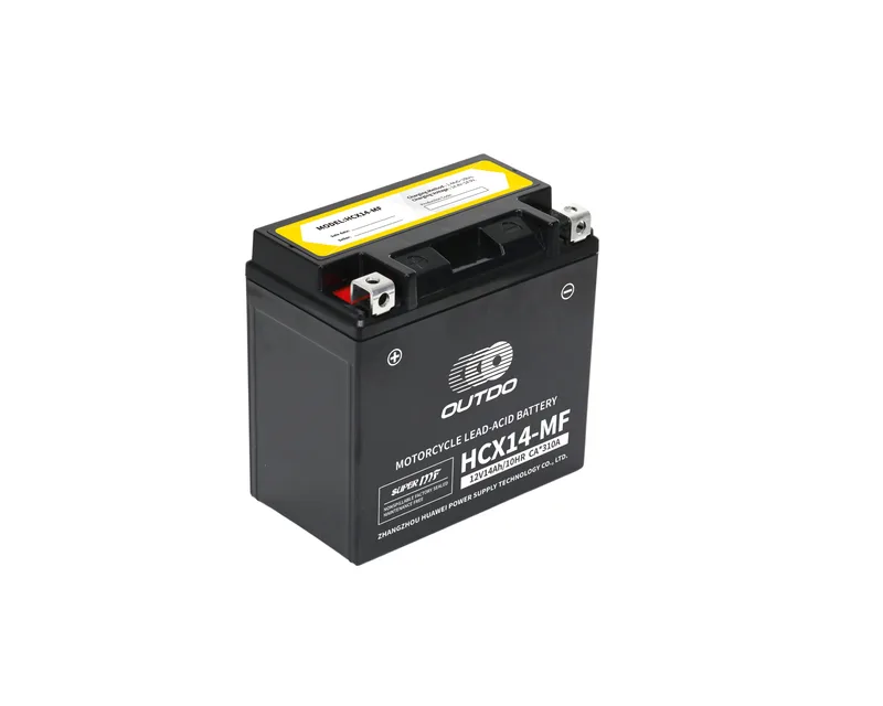 HCX14-MF 12V 14Ah high-performance maintenance-free motorcycle battery