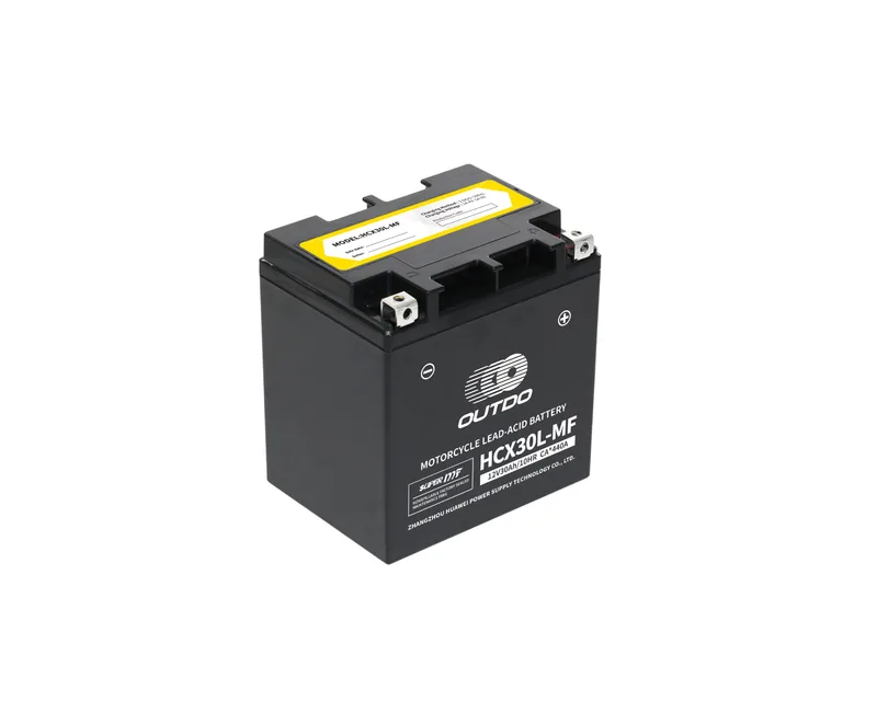 HCX30L-MF 12V 30Ah high-performance maintenance-free motorcycle battery