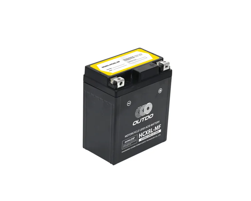 HCX8L-MF 12V 9Ah high-performance maintenance-free motorcycle battery