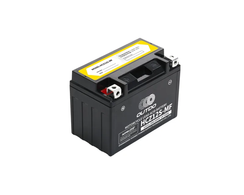 HCZ12S-MF 12V 11.2Ah high-performance maintenance-free motorcycle battery