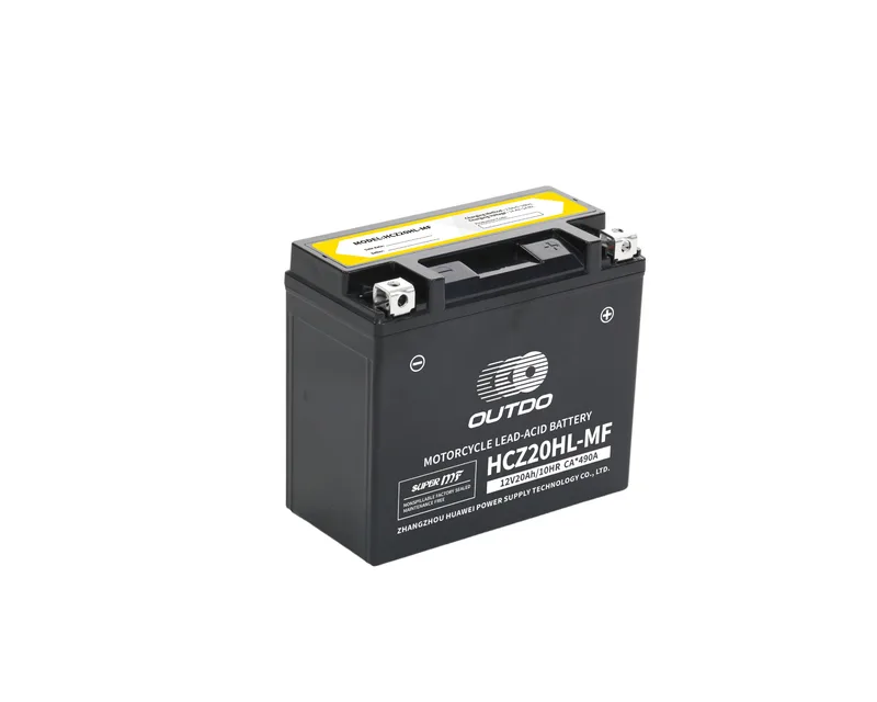 HCZ20HL-MF 12V 20Ah high-performance maintenance-free motorcycle battery