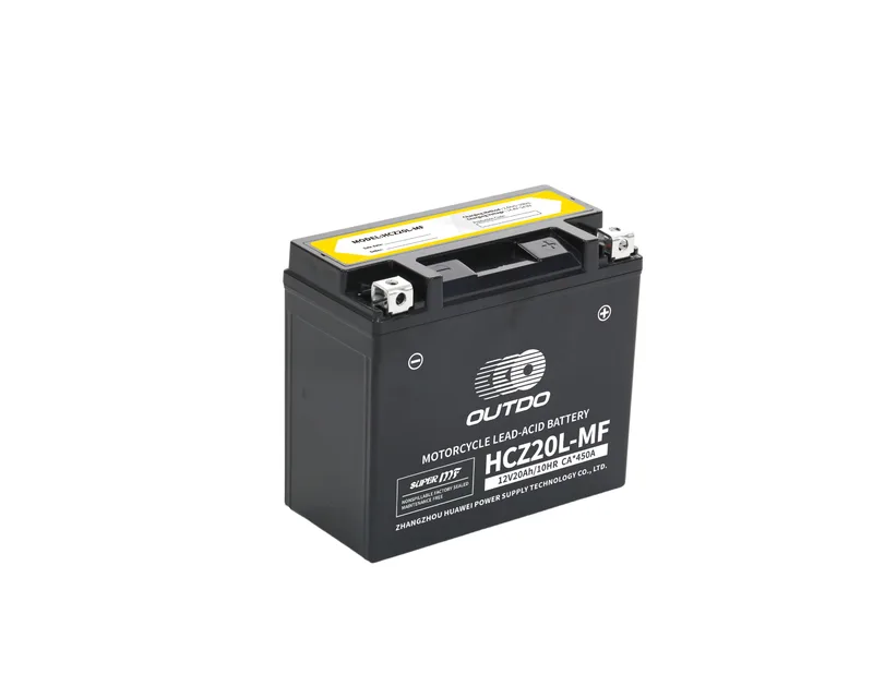 HCZ20L-MF 12V 20Ah high-performance maintenance-free motorcycle battery