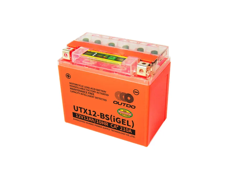UTX12-BS(iGEL) 12V 10Ah iGEL digital motorcycle battery