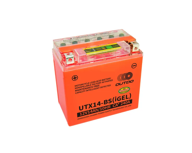 UTX14-BS(iGEL) 12V 12Ah iGEL digital motorcycle battery