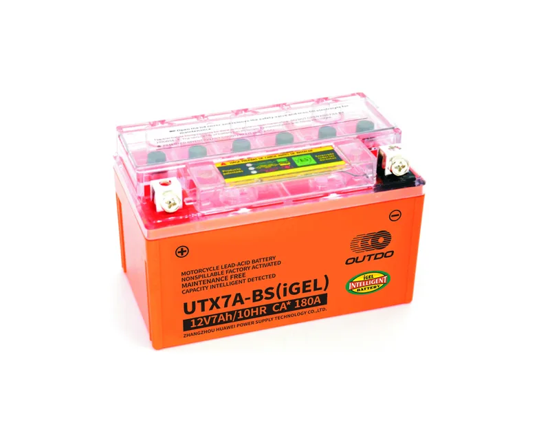 UTX7A-BS(iGEL) 12V 7Ah iGEL digital motorcycle battery