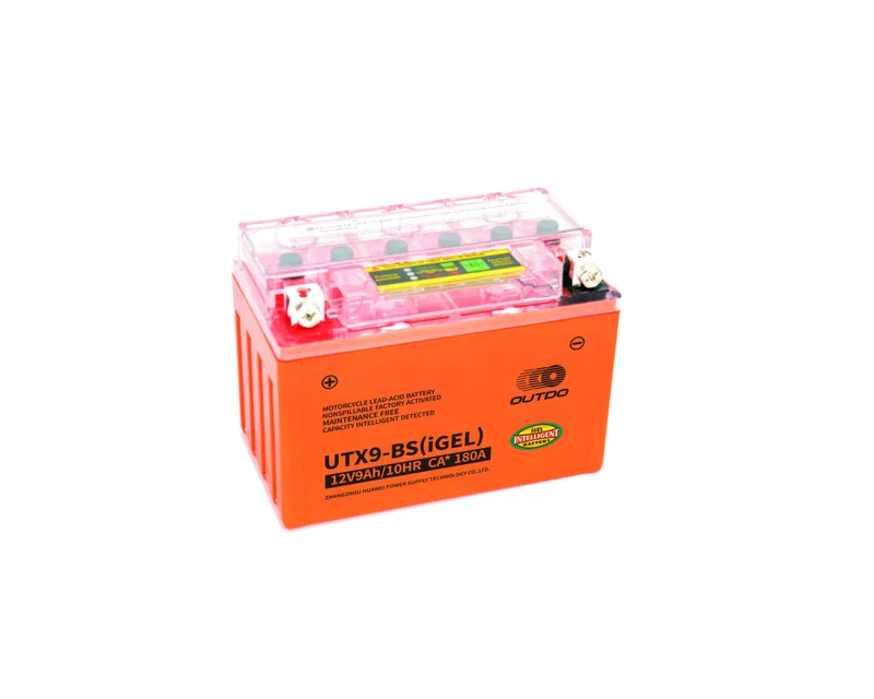 UTX9-BS(iGEL) 12V 9Ah iGEL digital motorcycle battery