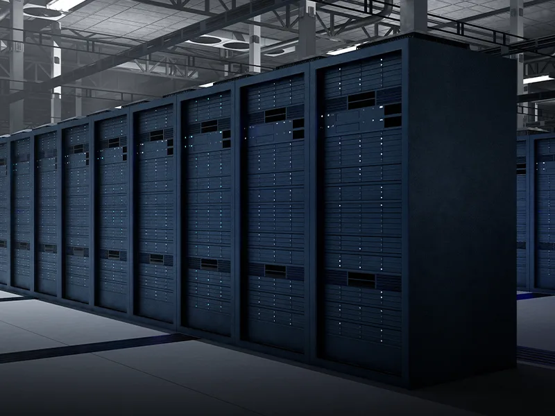 OUTDO industrial battery used inside a UPS battery backup system