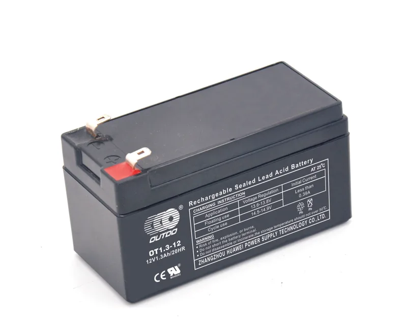 OT1.3-12 12V 1.3Ah sealed lead-acid battery