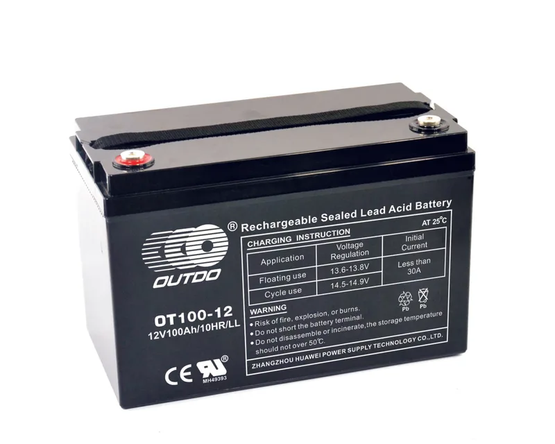 OT100-12/LL 12V 100Ah sealed lead-acid battery