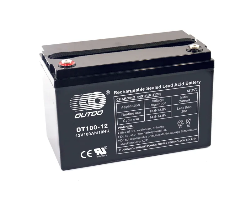 OT100-12 12V 100Ah sealed lead-acid battery
