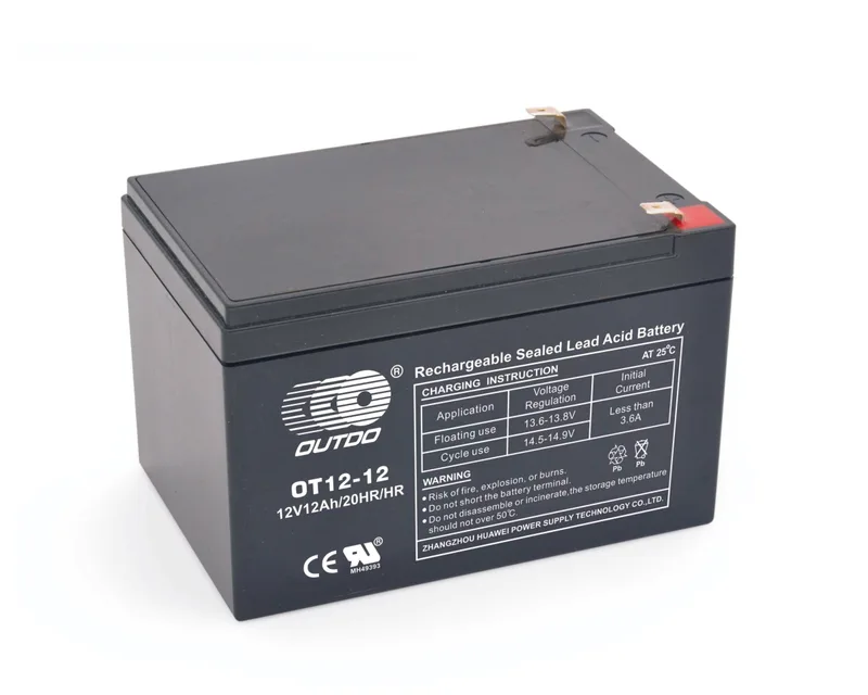 OT12-12/HR 12V 12Ah sealed lead-acid battery