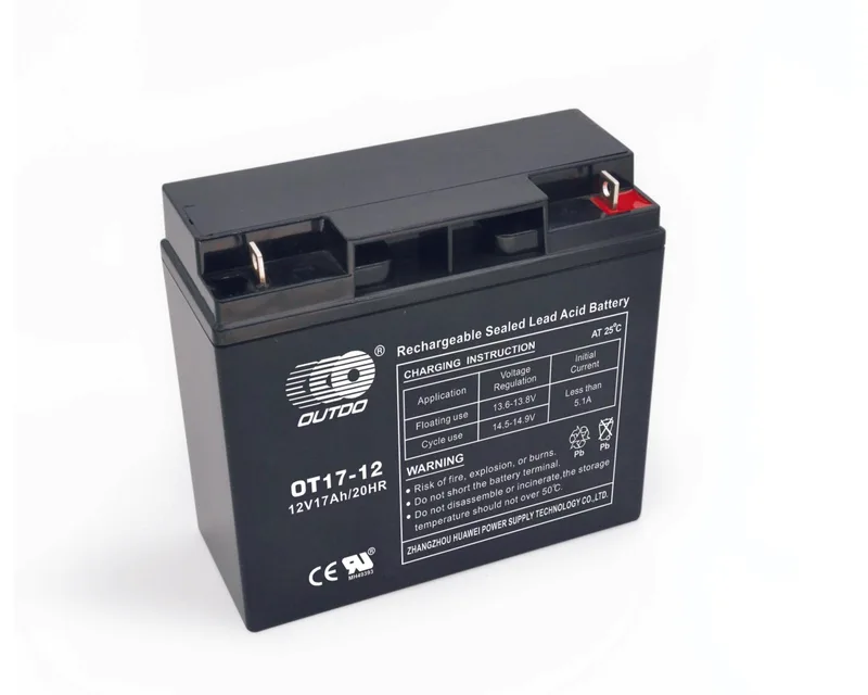 OT17-12 12V 17Ah sealed lead-acid battery