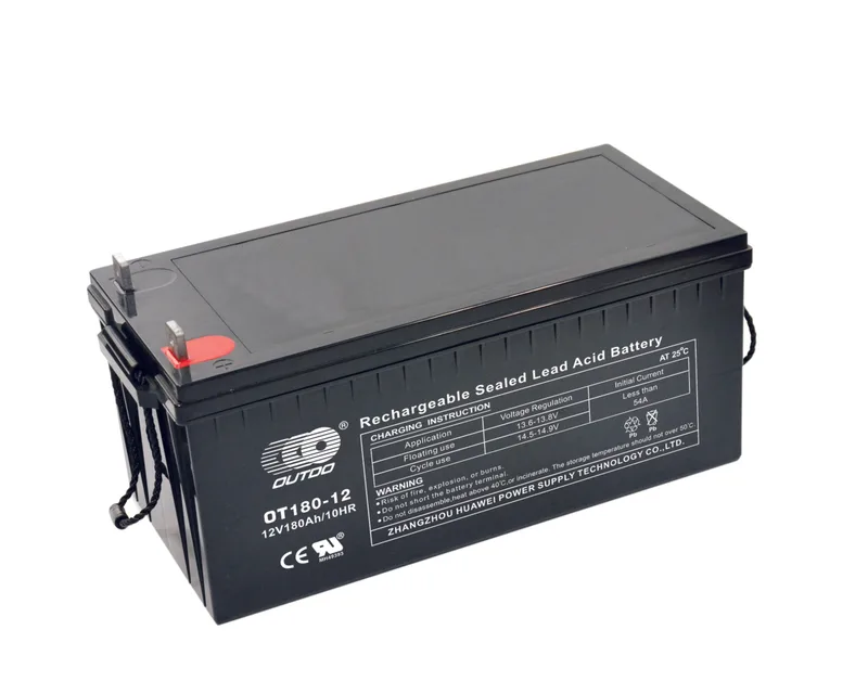 OT180-12 12V 180Ah sealed lead-acid battery