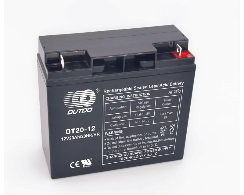 OT20-12/HR 12V 20Ah sealed lead-acid battery