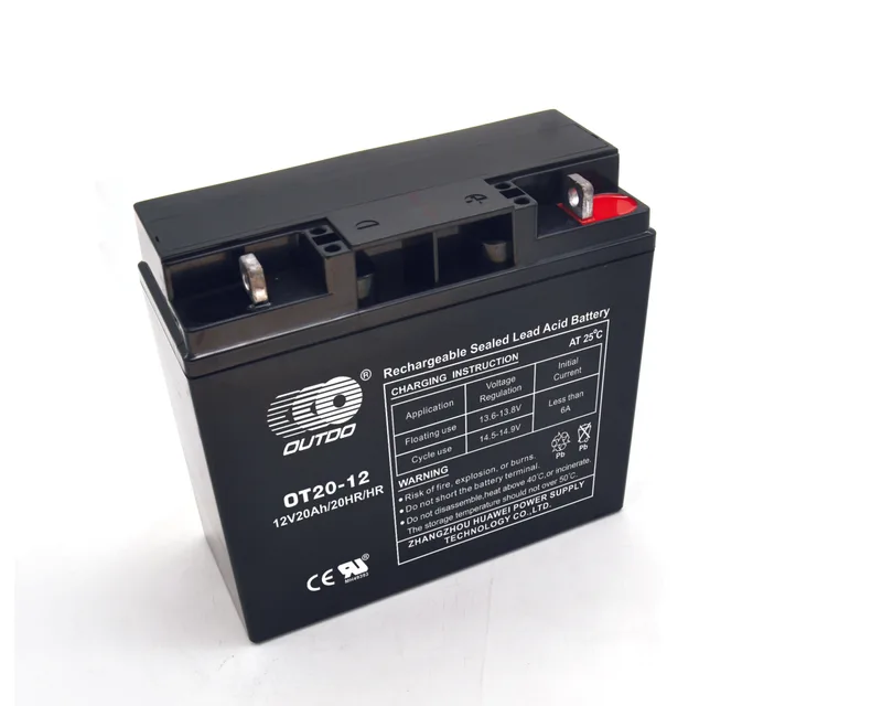 OT20-12 12V 20Ah sealed lead-acid battery