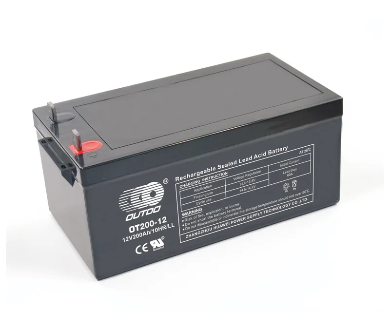 OT200-12/LL 12V 200Ah sealed lead-acid battery