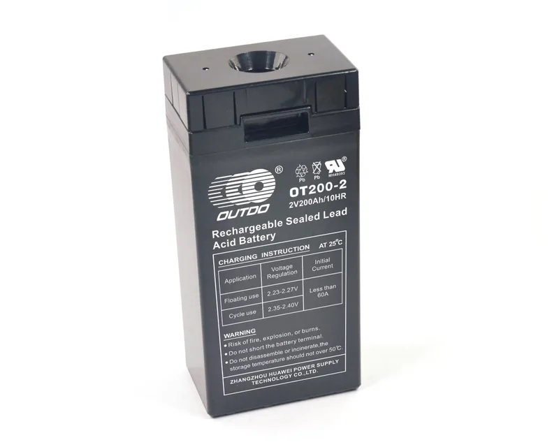 OT200-2 2V 200Ah sealed lead-acid battery