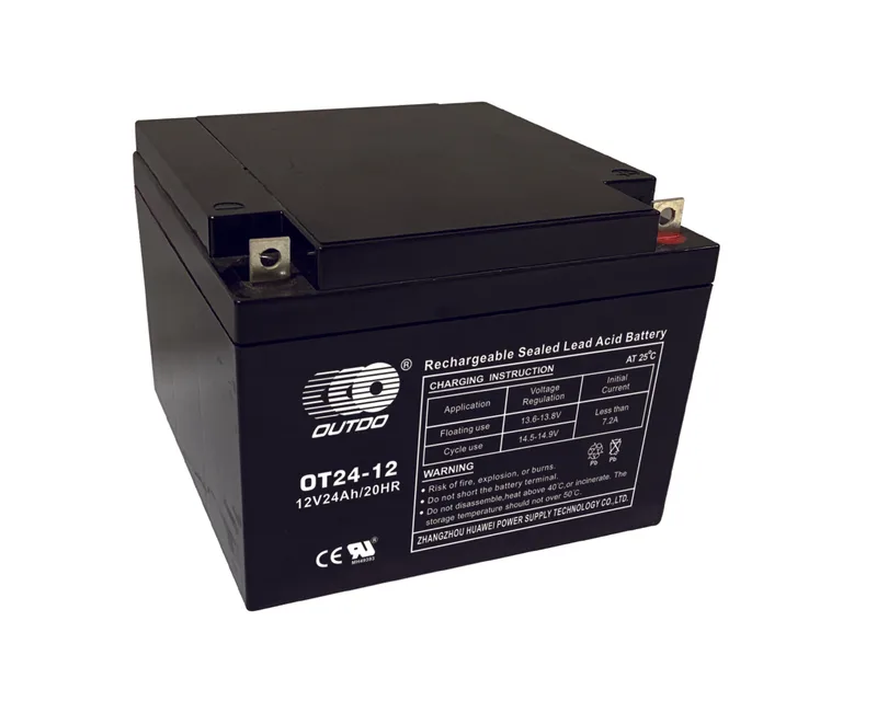 OT24-12 12V 24Ah sealed lead-acid battery