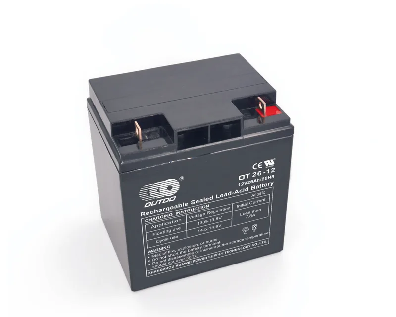 OT26-12 12V 26Ah sealed lead-acid battery