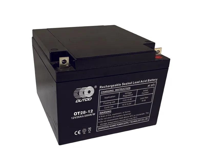 OT28-12/W 12V 28Ah sealed lead-acid battery