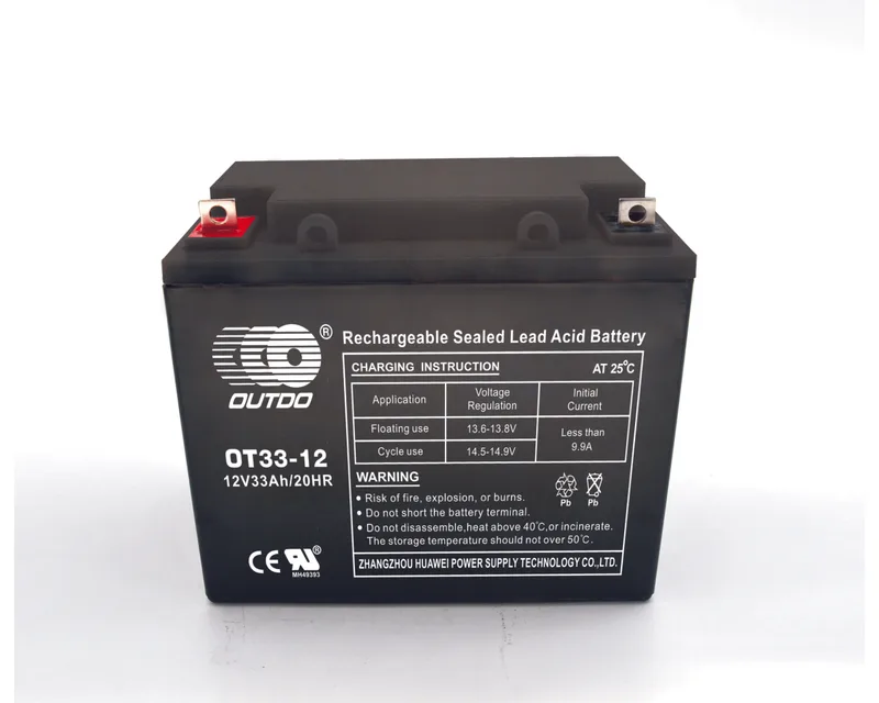 OT33-12 12V 33Ah sealed lead-acid battery