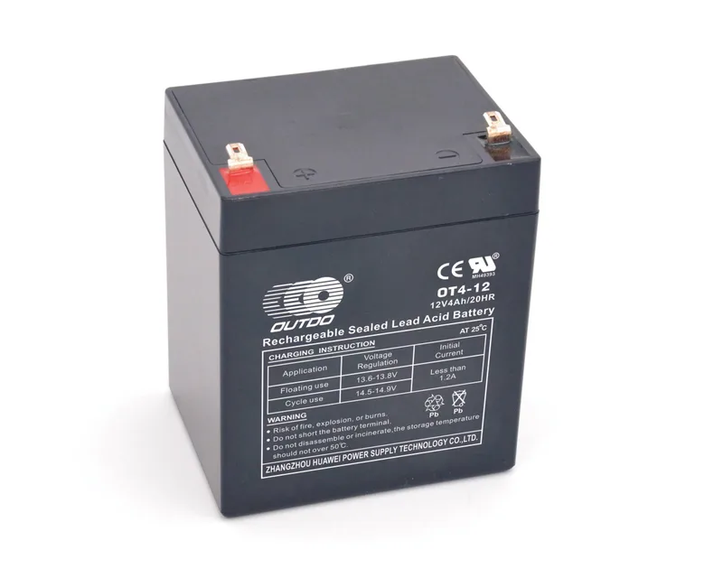 OT4-12 12V 4Ah sealed lead-acid battery