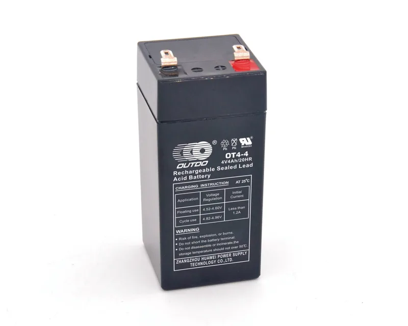 OT4-4 4V 4Ah sealed lead-acid battery