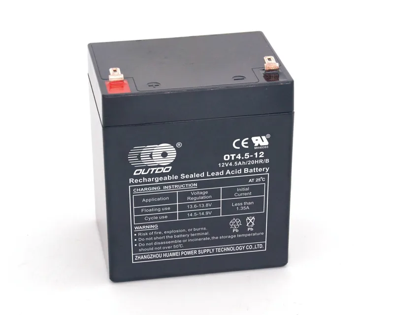OT4.5-12/B 12V 4.5Ah sealed lead-acid battery