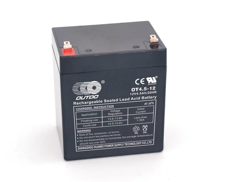 OT4.5-12 12V 4.5Ah sealed lead-acid battery