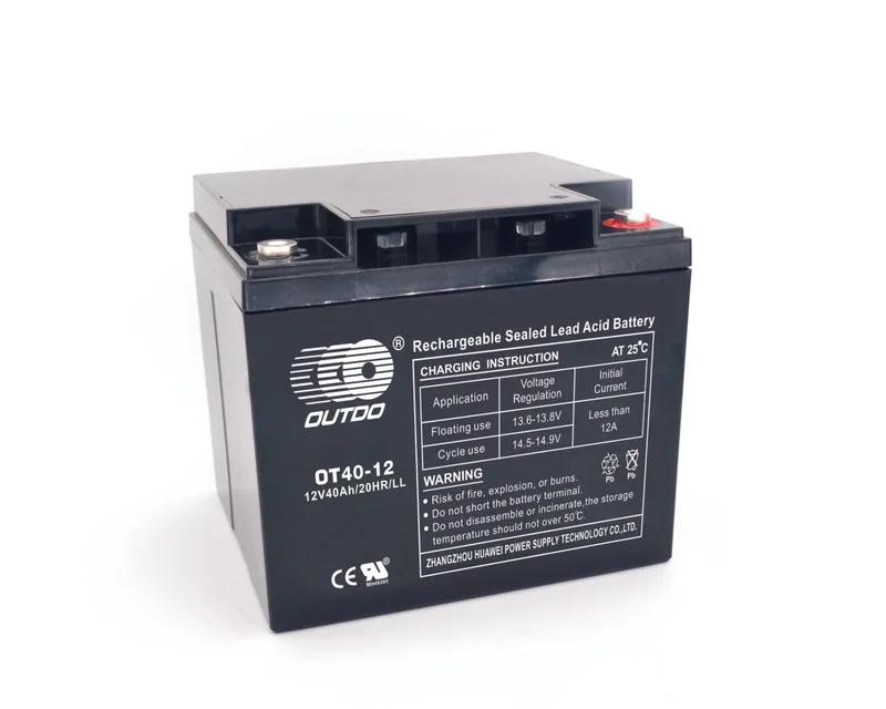 OT40-12/LL 12V 40Ah sealed lead-acid battery