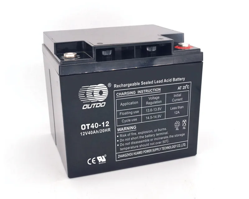 OT40-12 12V 40Ah sealed lead-acid battery