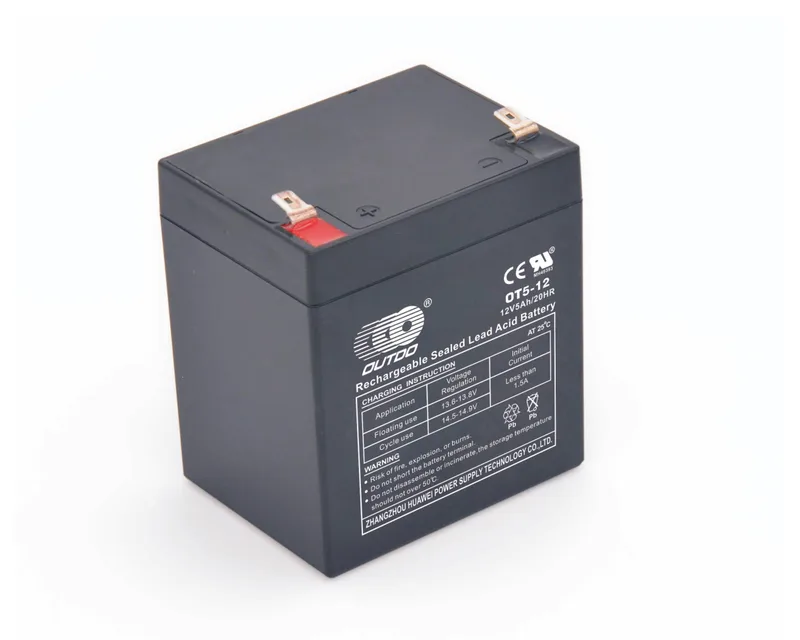 OT5-12 12V 5Ah sealed lead-acid battery
