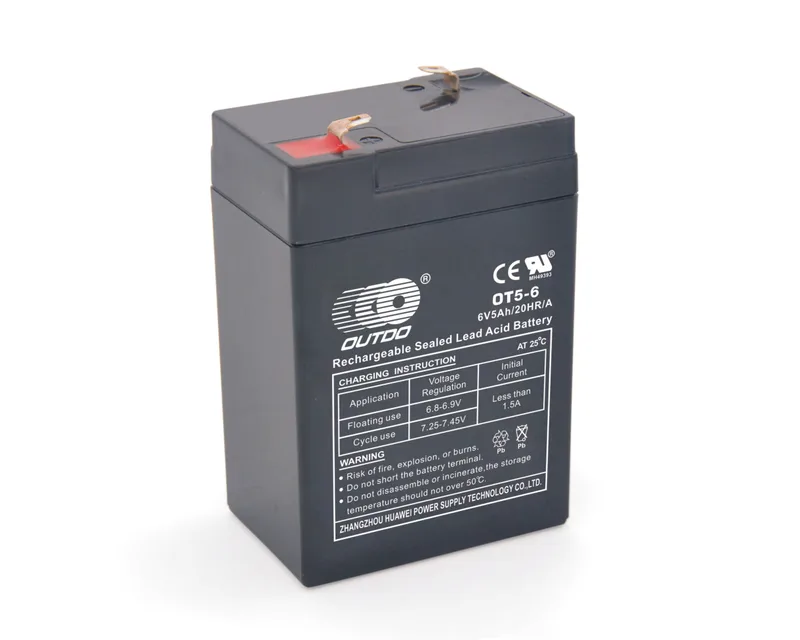 OT5-6/A 6V 5Ah sealed lead-acid battery