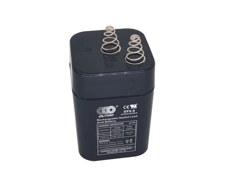 OT5-6/S 6V 5Ah sealed lead-acid battery
