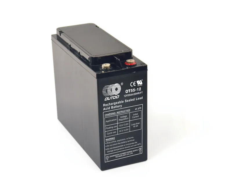 OT55-12/FT 12V 55Ah sealed lead-acid battery