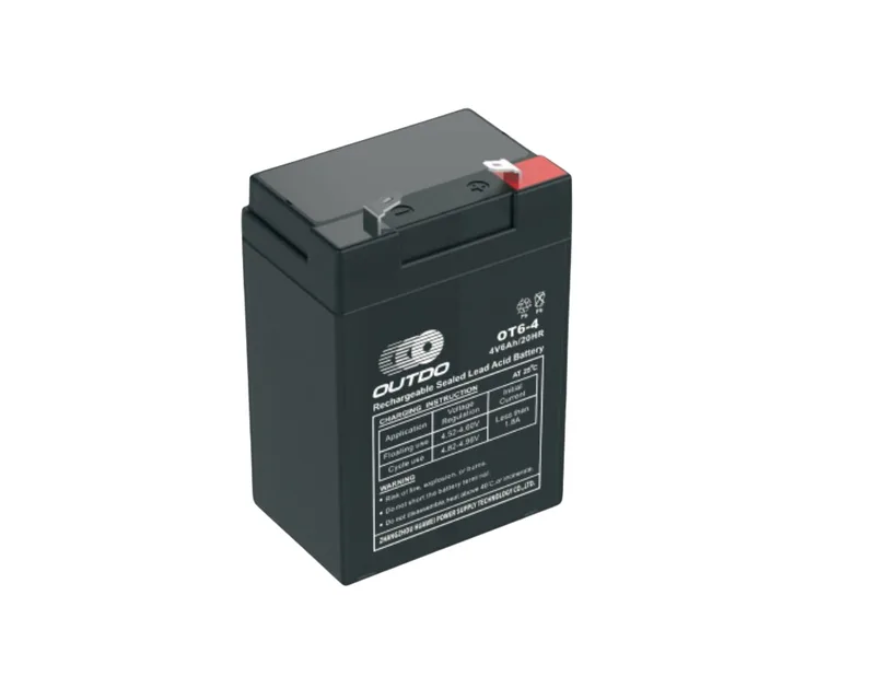 OT6-4 4V 6Ah sealed lead-acid battery