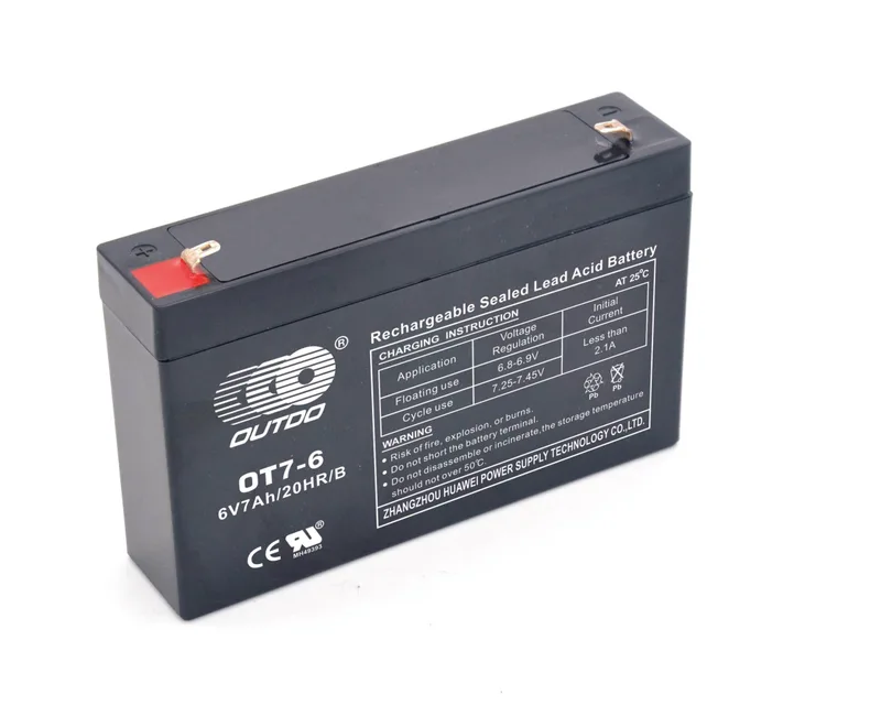OT7-6/B 6V 7Ah sealed lead-acid battery