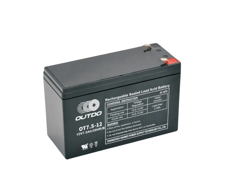 OT7.5-12/B 12V 7.5Ah sealed lead-acid battery