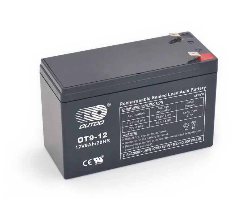 OT9-12 12V 9Ah sealed lead-acid battery
