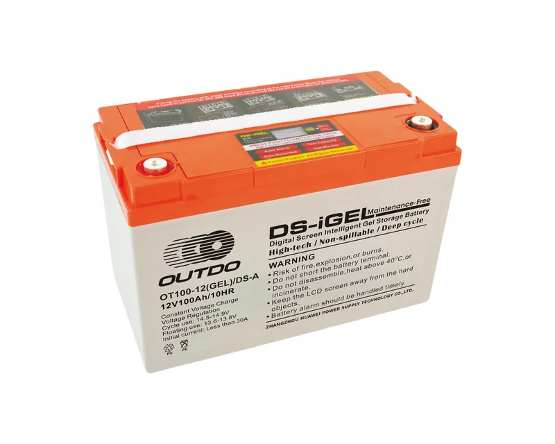 OT100-12(GEL)/DS-A 12V 100Ah DS-iGEL intelligent gel storage battery