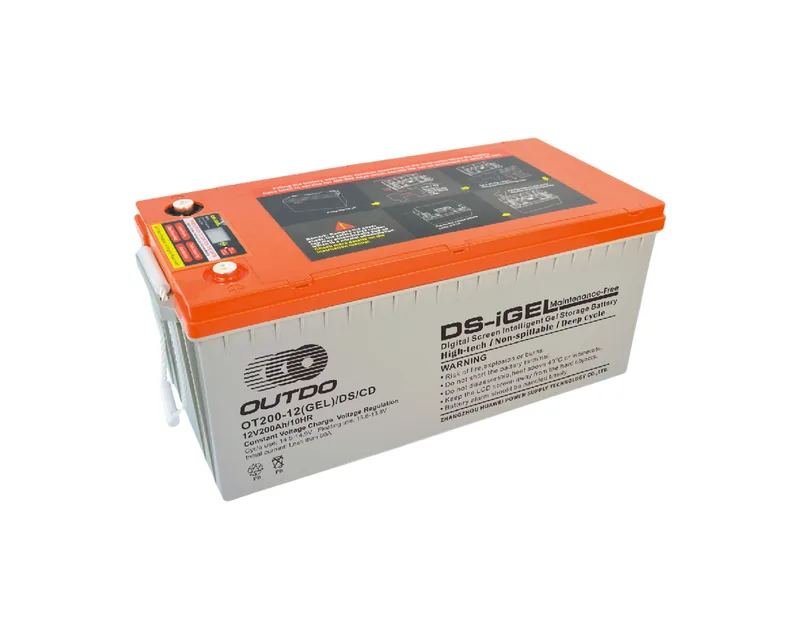 OT200-12(GEL)/DS/CD 12V 200Ah DS-iGEL intelligent gel storage battery